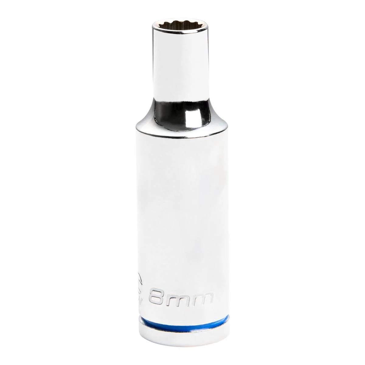 Kincrome Deep Socket - 8mm - Chrome Vanadium Steel - Rust Resistant