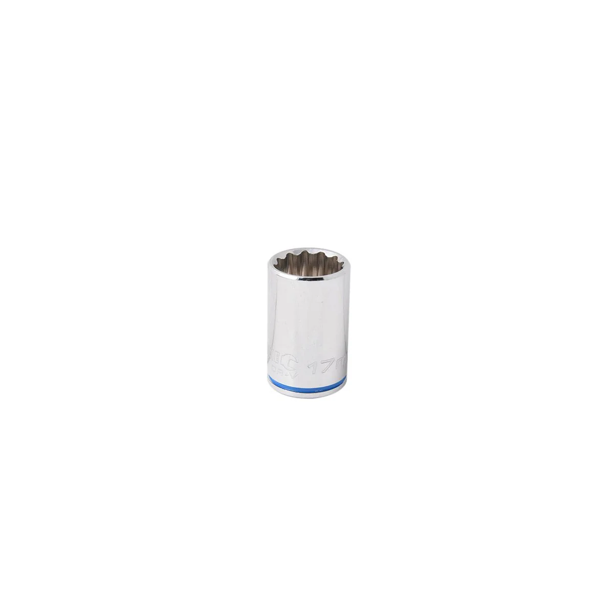 Kincrome Socket 17mm 1/2 Drive - Chrome Vanadium Steel - Mirror Polish