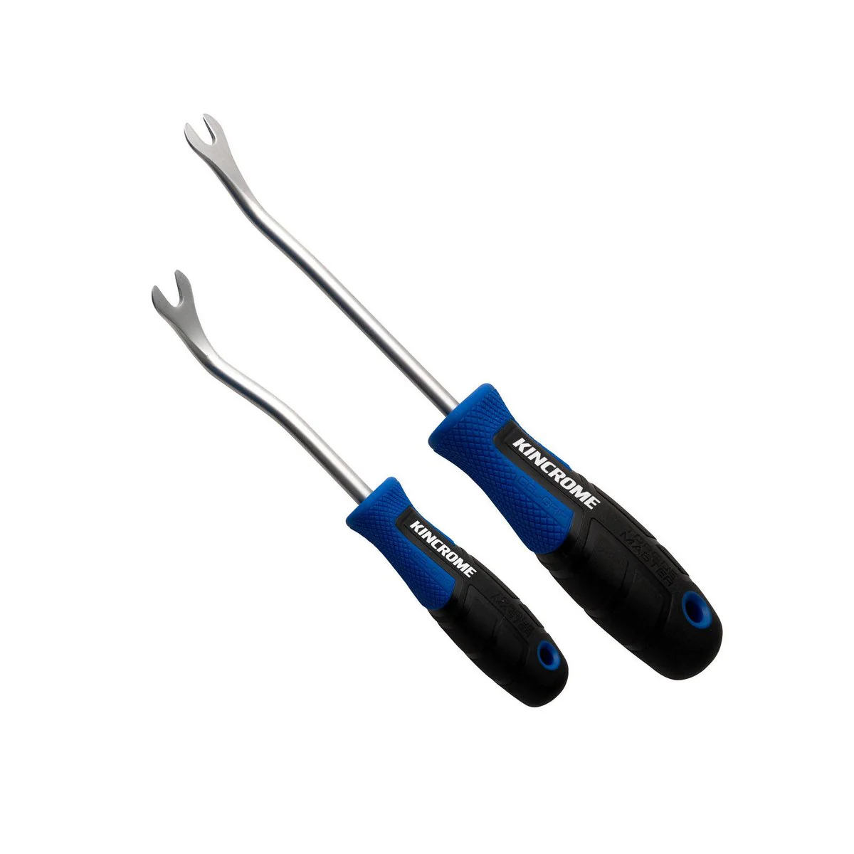 Kincrome Torquemaster Trim Clip Panel Remover Set - 2 Piece - 5-7mm & 6-10mm - Durable S3 SVCM Alloy Steel