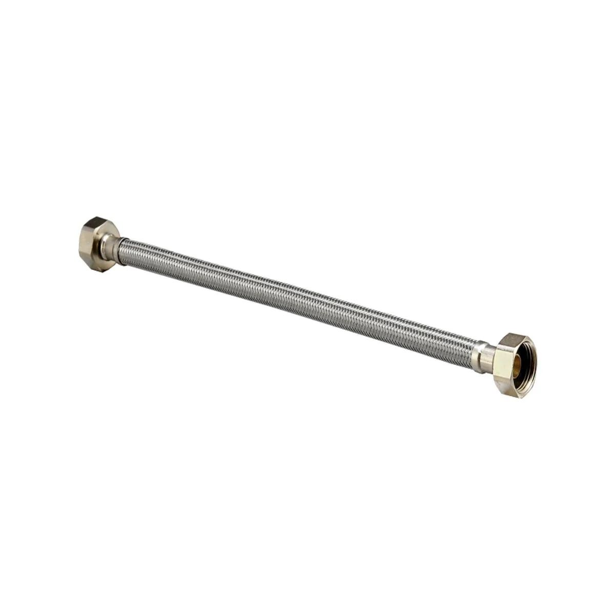 Kinetic 150mm Stainless Steel Flexible Braided Hose Water Connector - Durable Plumbing Accessory - 1/2" Female BSP Connections