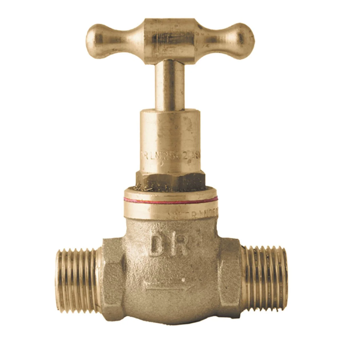 Kinetic 15mm Brass Male T Head Stop Cock - Lead Free - WaterMark Certified