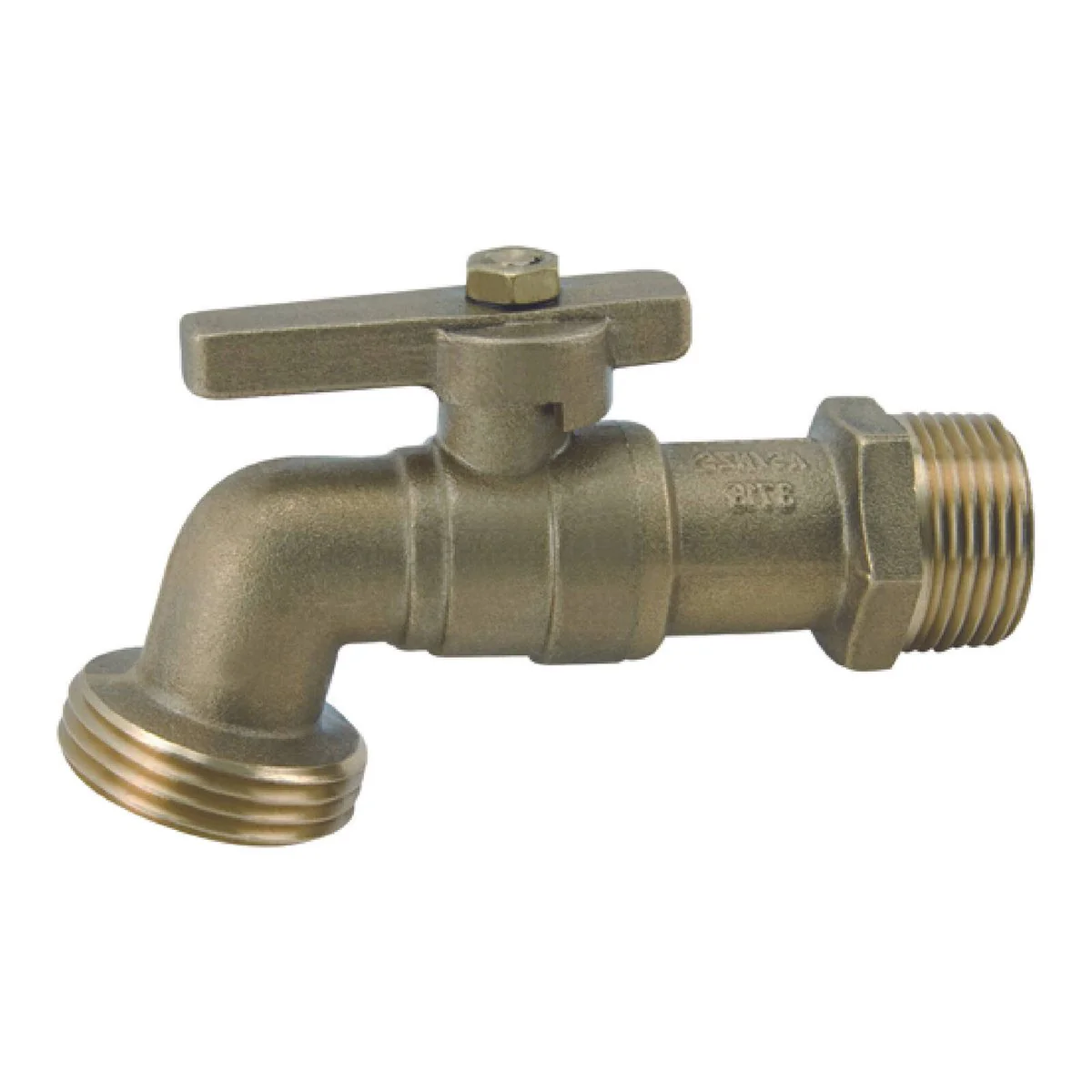 Kinetic 20mm Brass Male ¼ Turn Hose Cock - Durable Plumbing Valve