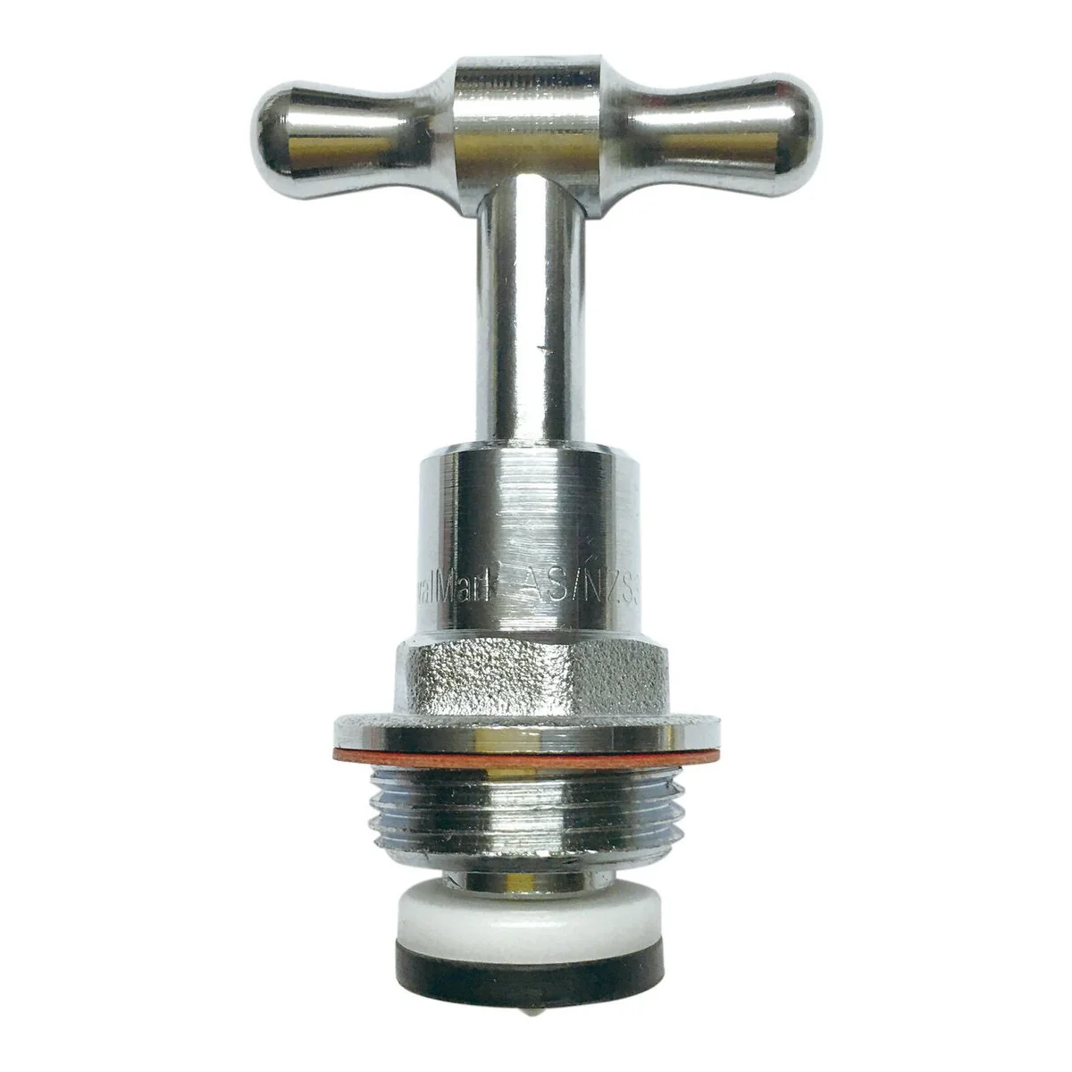 Kinetic 20mm Chrome Garden Tap Top Assembly - Lead-Free Brass - Leak-Proof