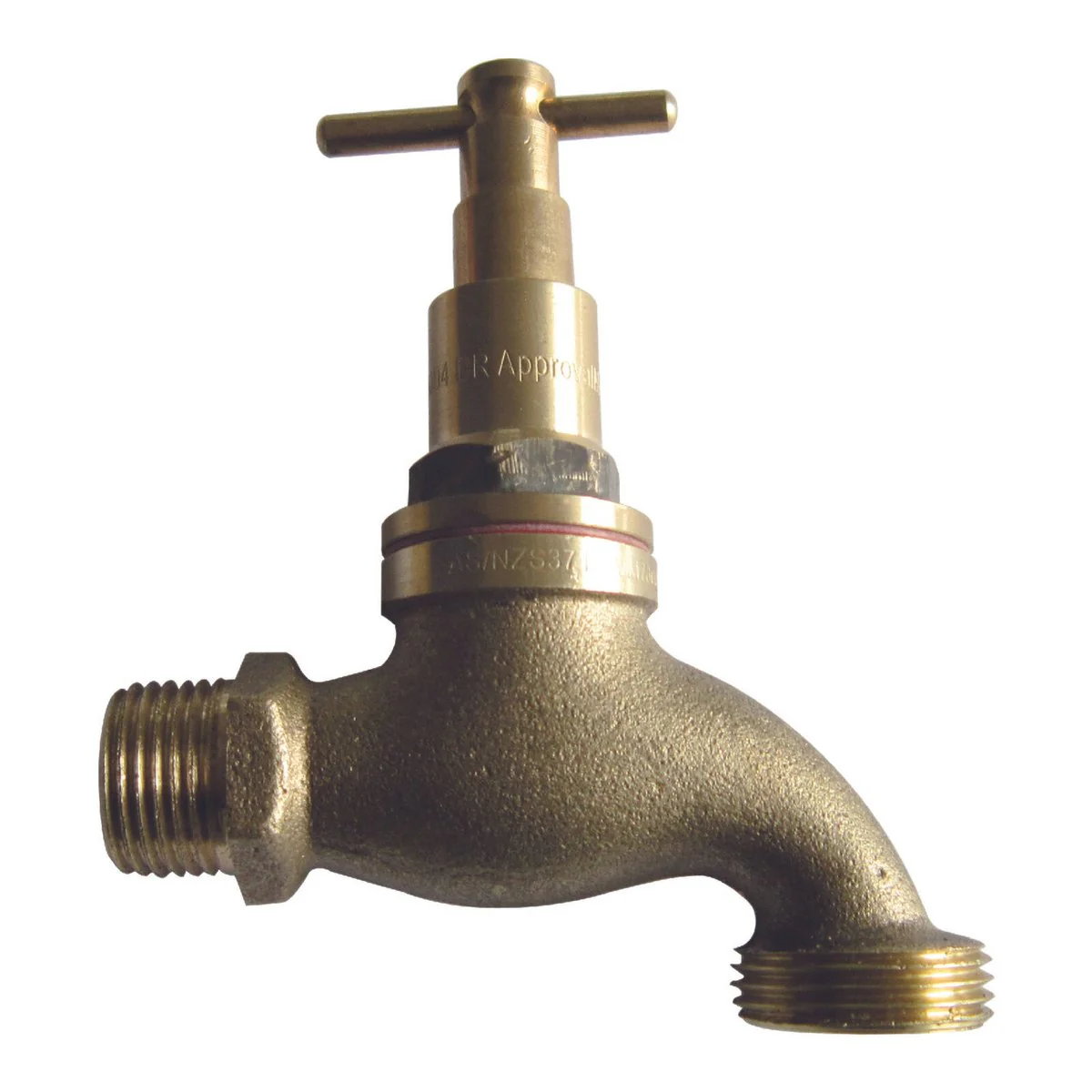 Kinetic Brass Male Vandal Proof Garden Tap 15mm - Lead Free - Durable