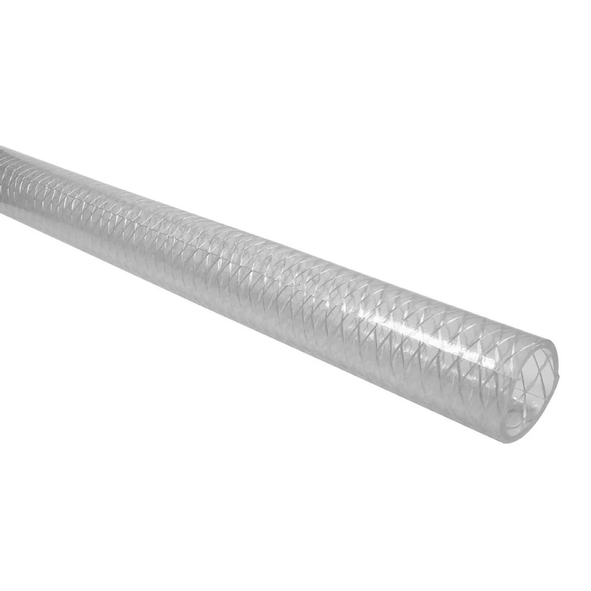 Kinetic Food Contact Reinforced Pressure Hose 16mm x 900mm - Clear - Durable