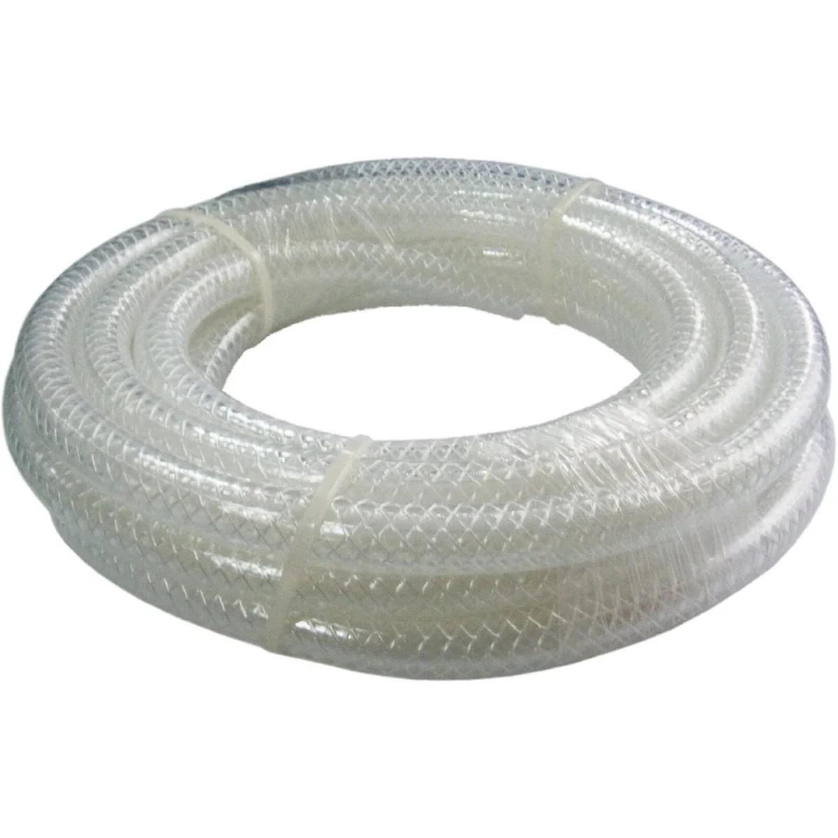 Kinetic Food Contact Reinforced Pressure Hose - 8mm x 5m - Clear - 290 psi