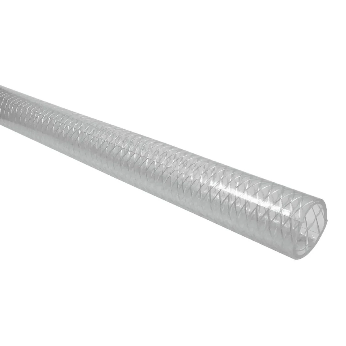 Kinetic Food Grade Multi Purpose Reinforced Pressure Hose 13mm x 900mm - Clear - Durable