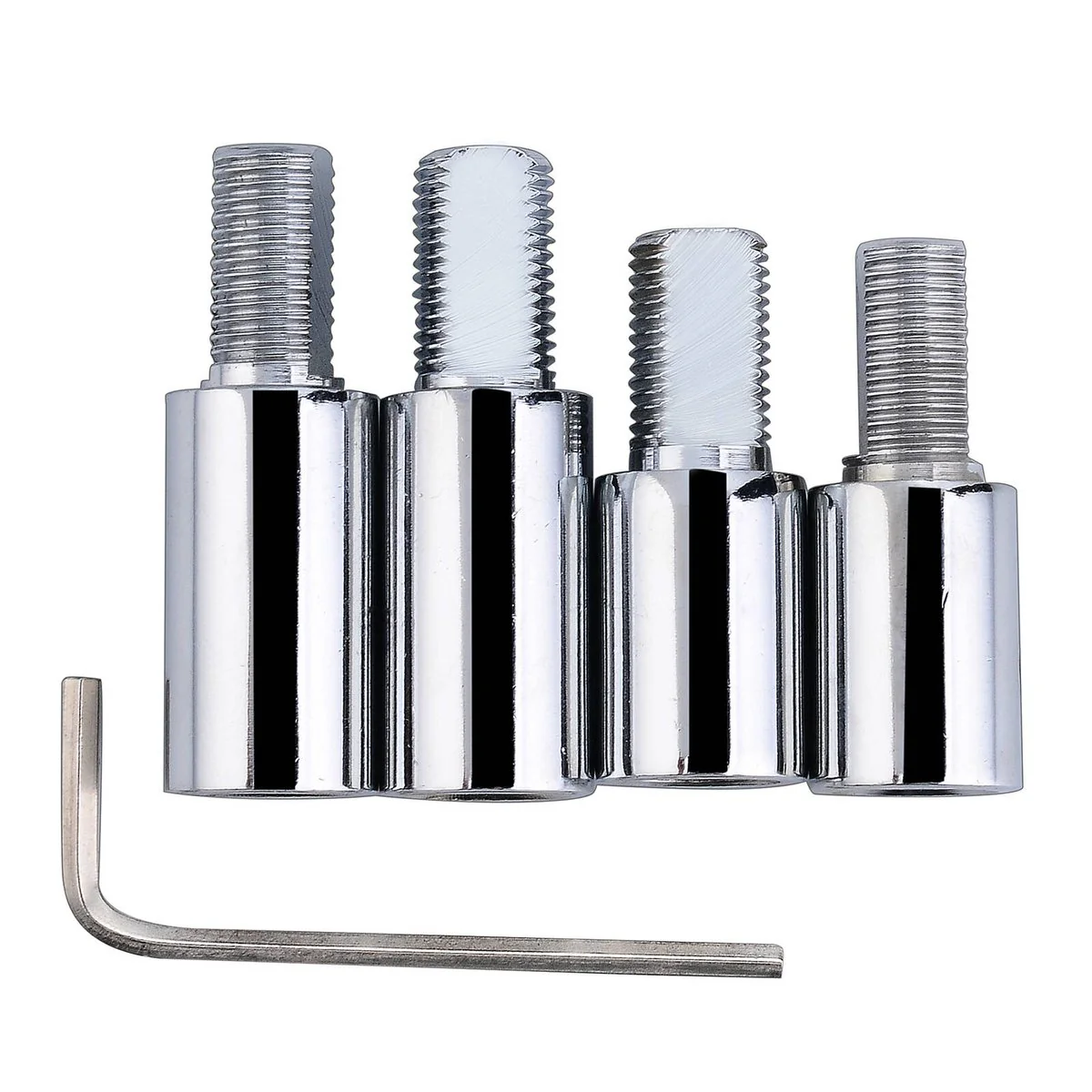 Kinetic Spindle Top Extender 4 Pack - 20mm & 25mm - White - Durable