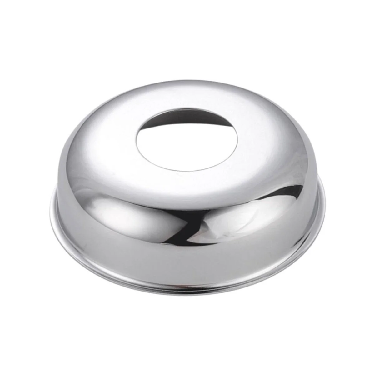 Kinetic Stainless Steel Cover Plate - 20mm 3/4 BSP - 15mm Rise - Silver