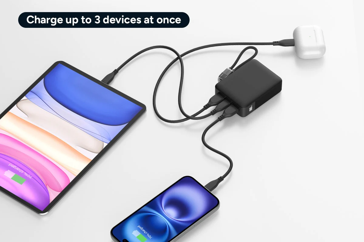 Kogan 10,000mAh 20W PD Power Bank with Detachable USB-C Cable - Image 6