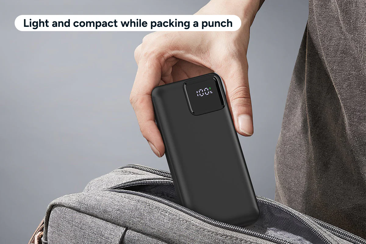 Kogan 20000mAh Power Bank with Built-in USB-C & Lightning Cables - Image 10