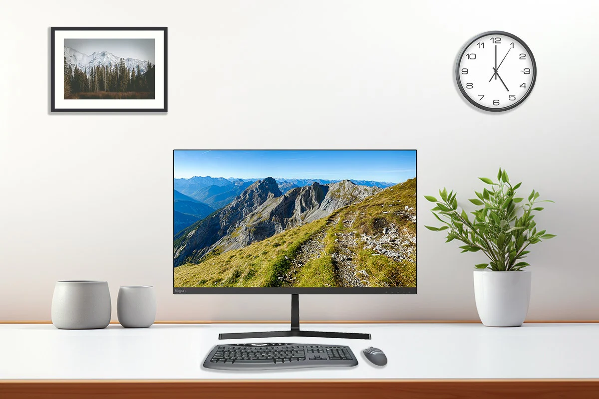 Kogan 24" Full HD 100Hz Frameless FreeSync Monitor for Smooth Visuals - Image 9