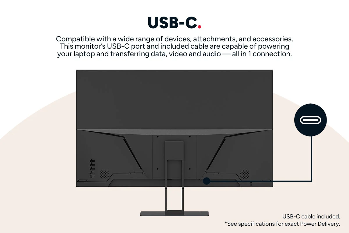 Kogan 27" UHD 4K Frameless USB-C Monitor with Vibrant Color Accuracy - Image 4