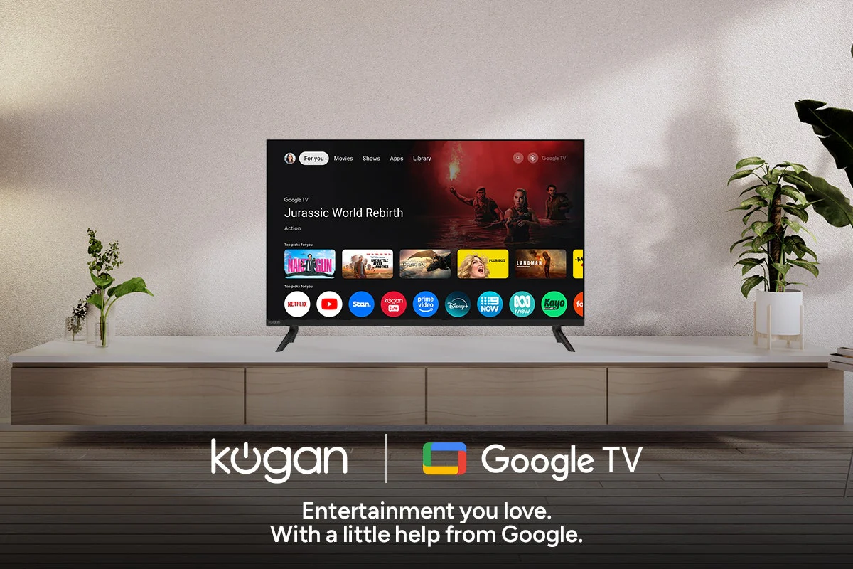 Kogan 32" Smart LED Google TV with HDR, Chromecast & Voice Control - Image 8
