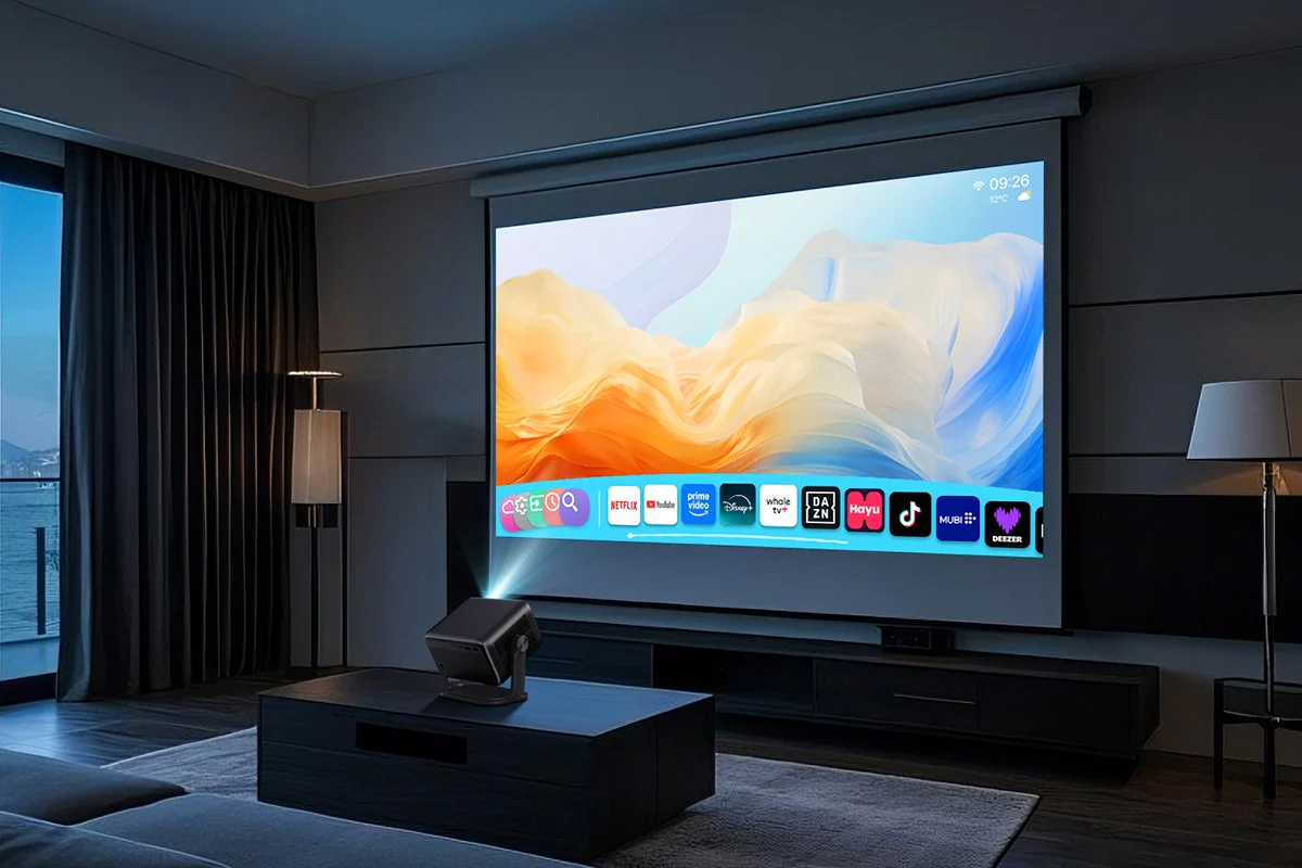 Kogan Full HD Smart Projector with Freestyle Design & Streaming Apps - Image 4
