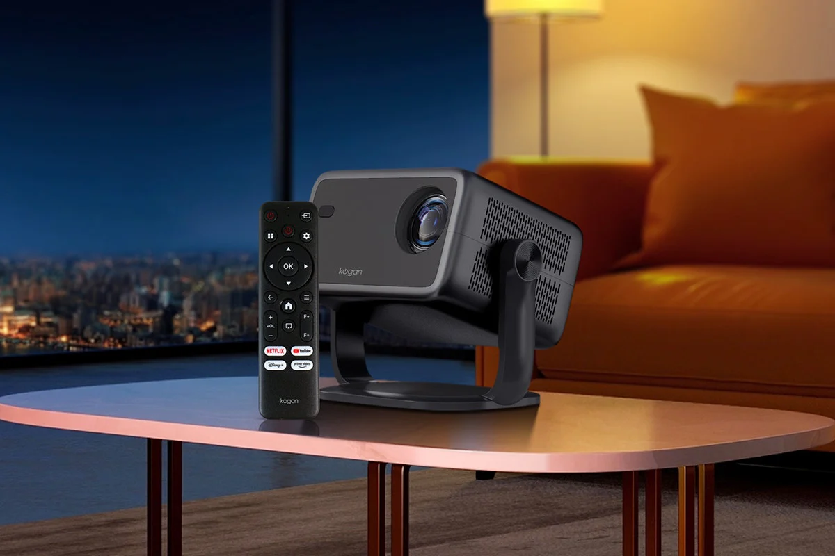 Kogan Full HD Smart Projector with Freestyle Design & Streaming Apps - Image 8
