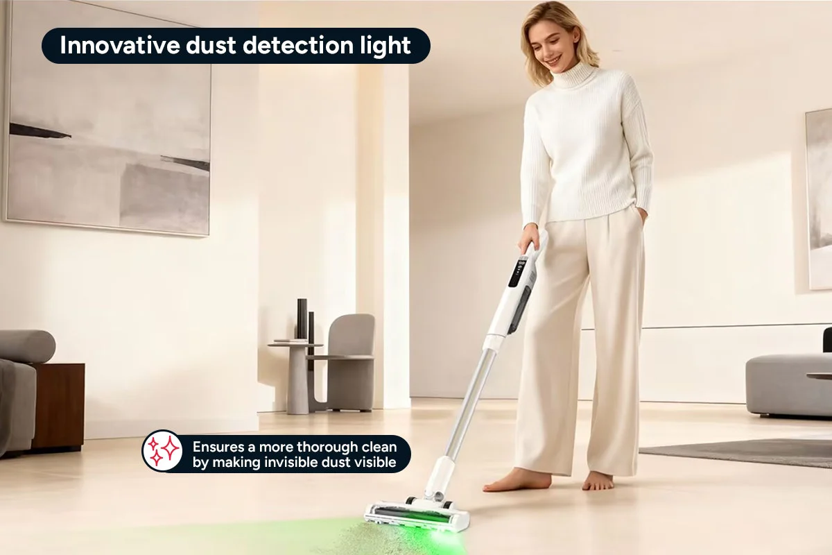 Kogan MX15 Ultralight Stick Vacuum with Auto-Empty Dock & Smart Suction - Image 3