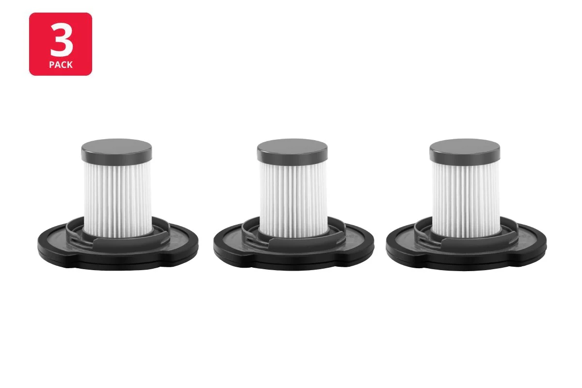 Kogan MX9/MX10/MX12 Stick Vacuum Cleaner Filter Set - 3 Washable HEPA Filters