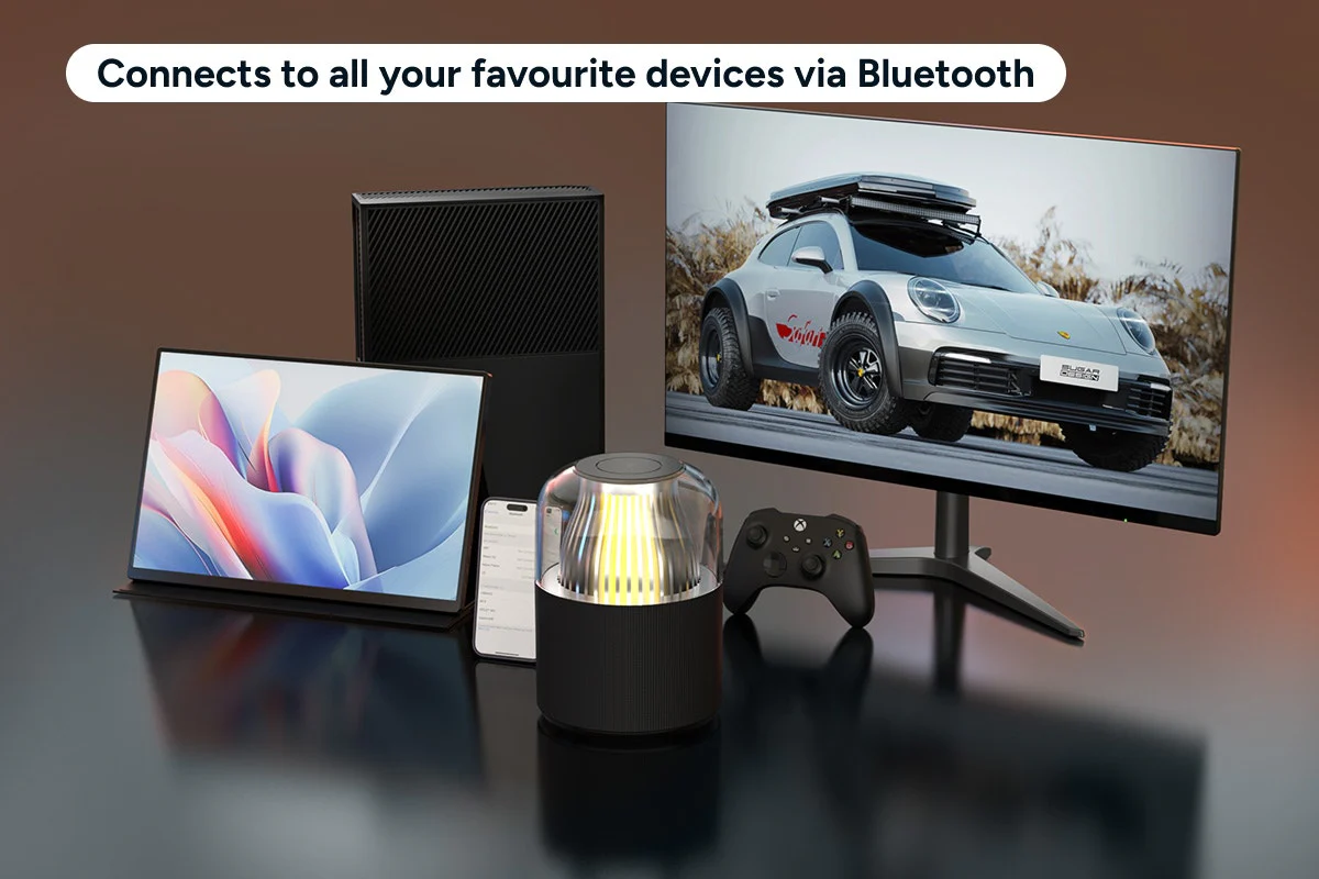 Kogan Soundbeat Bluetooth Speaker with 360° Sound & Breathing Light - Image 11
