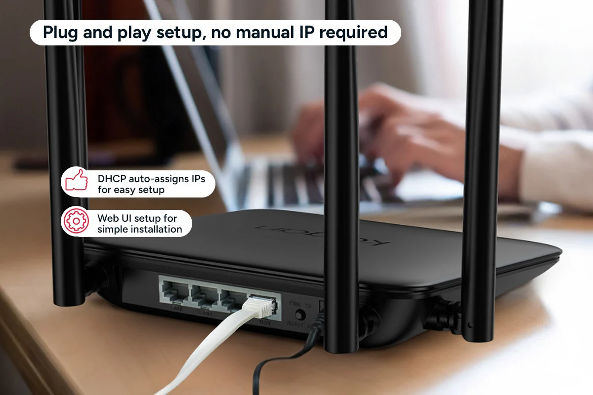 Kogan Wi-Fi 7 Dual-Band Router with Mesh Function for Seamless Coverage - Image 10
