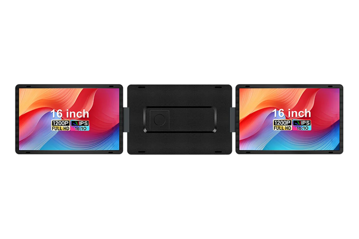 Kogan XPRESSO 16" Detachable Dual Screen USB-C Portable Monitors - Image 5