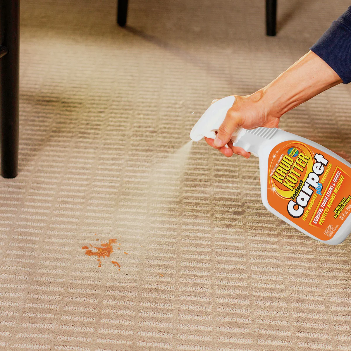 Krud Kutter Instant Carpet Stain Remover Plus Deodoriser 3.78L - Effective on Pet Stains - Safe for All Carpet Types - Image 4