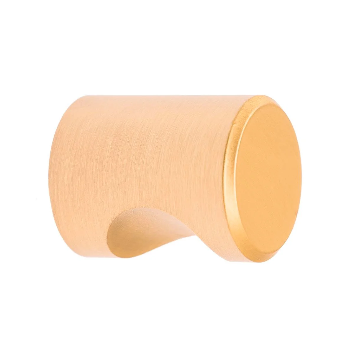 Lane 20mm Matte Brass Finger Post - Functional Handle - 1 Pack