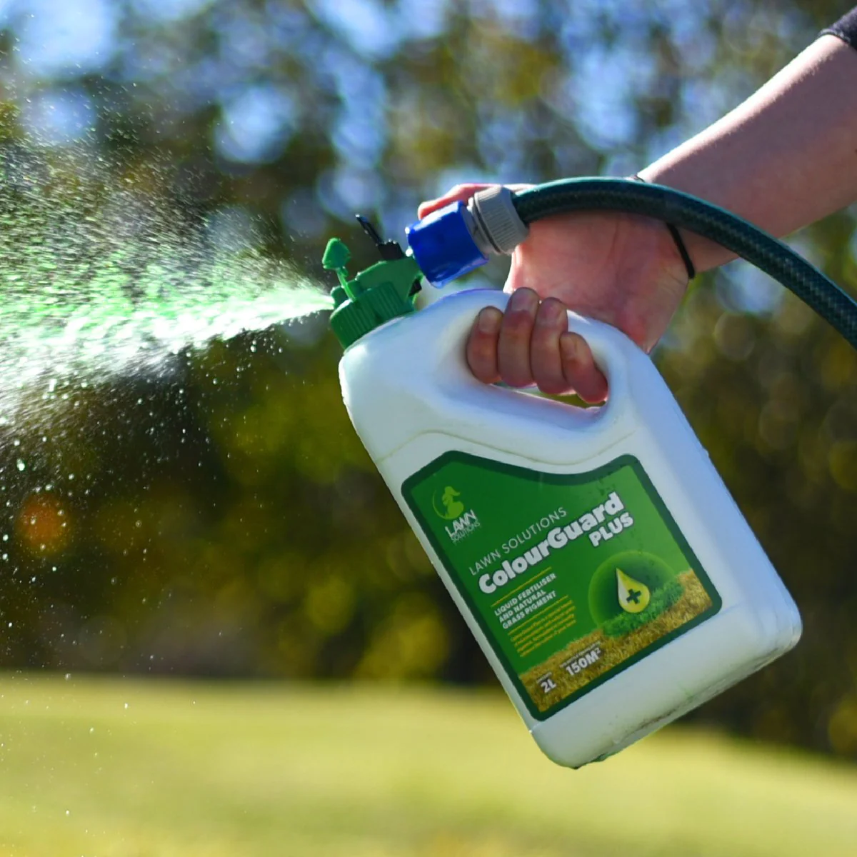 Lawn Solutions Australia Colourguard Plus Liquid Fertiliser 2L - Natural Grass Pigment - Year-Round Use - Image 3