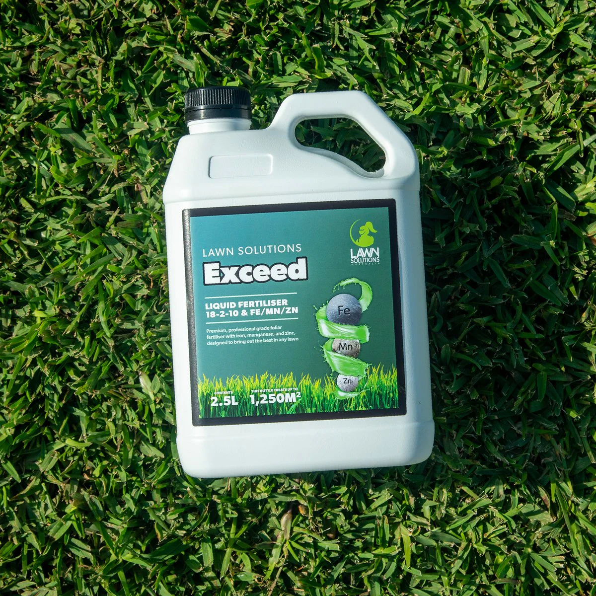 Lawn Solutions Australia Exceed Liquid Fertiliser - 2.5L - Boosts Lawn Health - Image 3