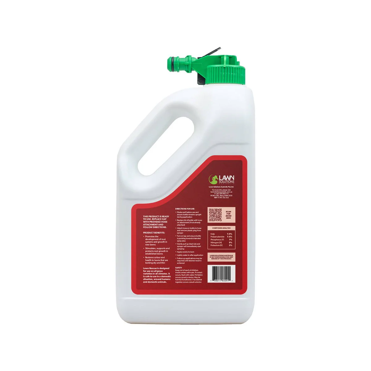Lawn Solutions Australia Lawn Rescue - 2L RTU - Revitalises All Lawn Types - Image 2