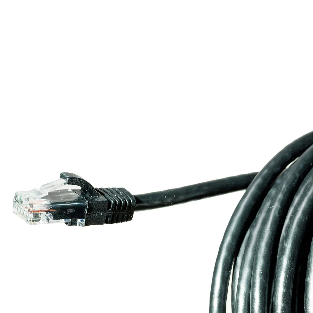 Legrand Cat6 RJ45 UTP Patch Lead - 0.5m - Black - High-Speed Connectivity - Image 2