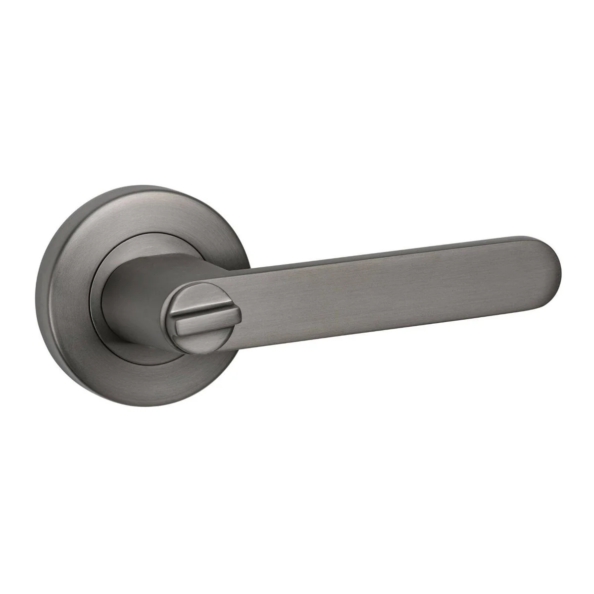 Lemaar Almeri Privacy Set - Gun Metal Grey - 126mm x 65mm x 55.6mm - Durable Finish