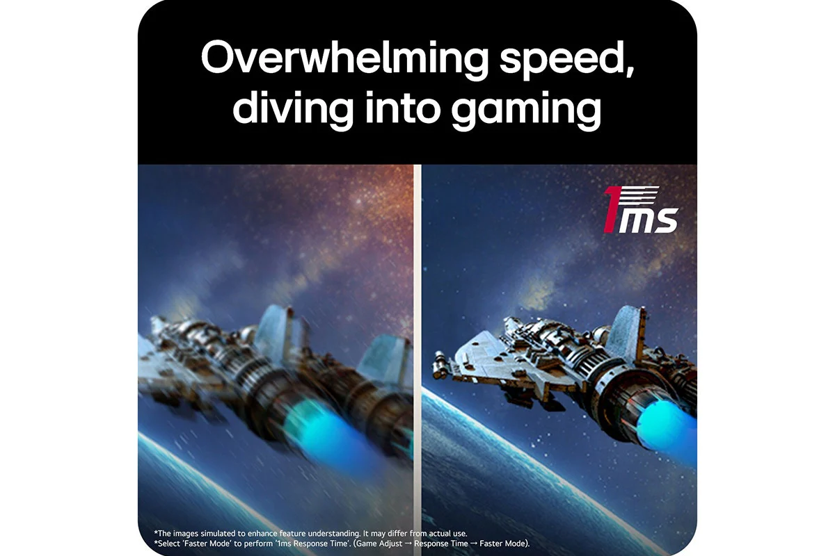LG 27" UltraGear 4K UHD 180Hz G-Sync Gaming Monitor - 1ms Response Time - Image 8