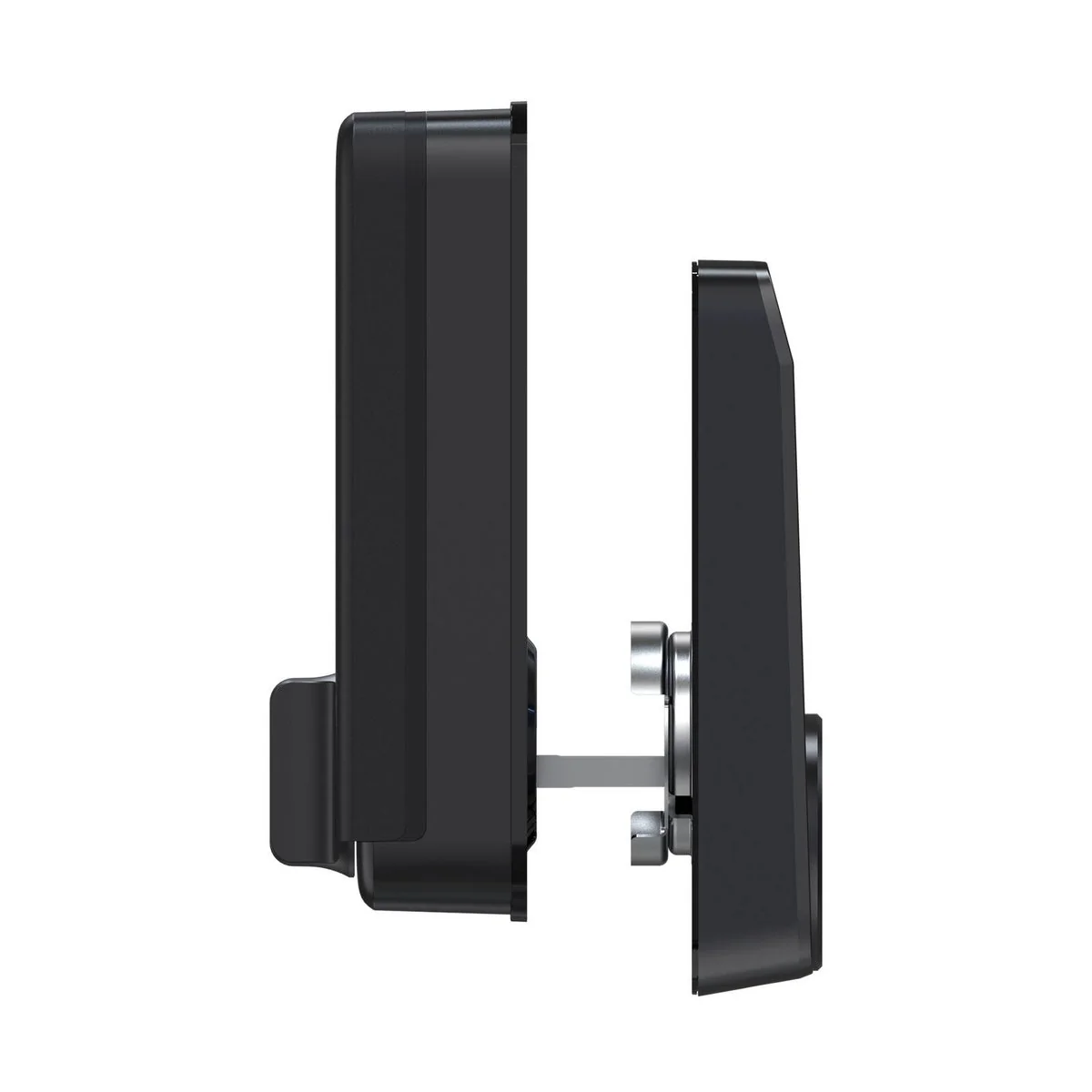 Lockly Black Matte Visage Zeno Smart Deadbolt - Facial Recognition - Fingerprint Access - Waterproof - Image 4