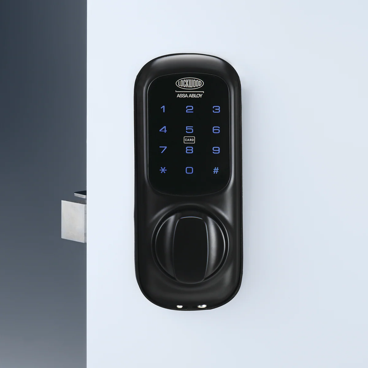 Lockwood 001touch Plus Smart Deadlatch - Matt Black - Auto Unlock - DoorSense™ - Image 2