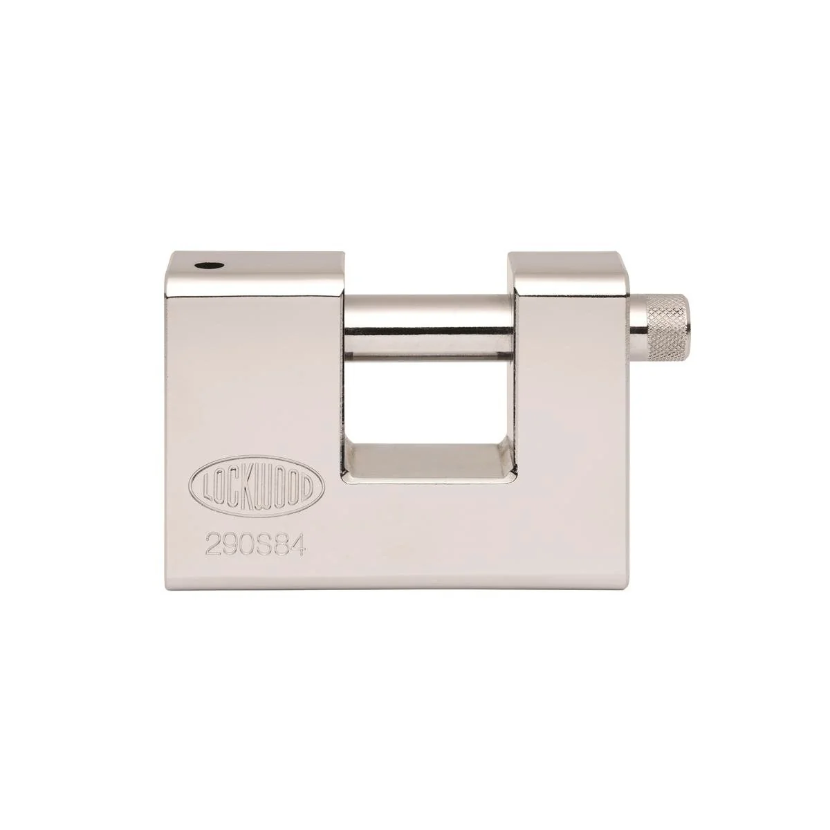 Lockwood 84mm Monoblock Padlock Steel Alloy Tough Security Lock