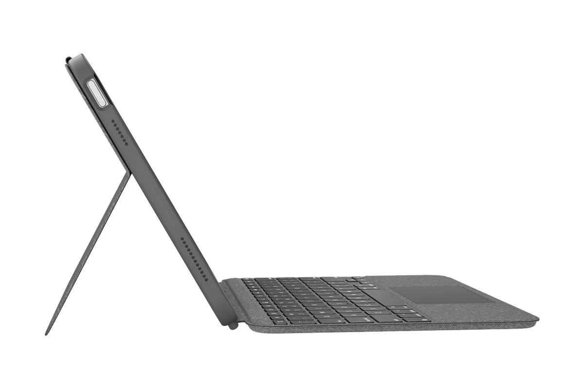 Logitech Combo Touch Case for iPad 10th Gen - Grey, Detachable Keyboard - Image 5