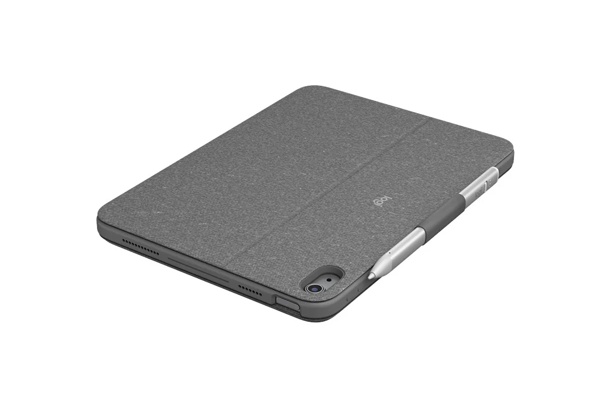 Logitech Combo Touch Case for iPad 10th Gen - Grey, Detachable Keyboard - Image 6