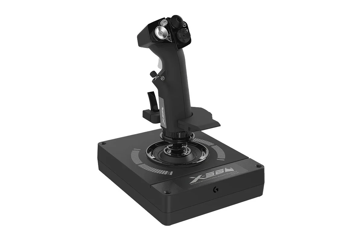 Logitech G Pro Flight X56 Rhino HOTAS Controller with RGB Lighting - Image 4