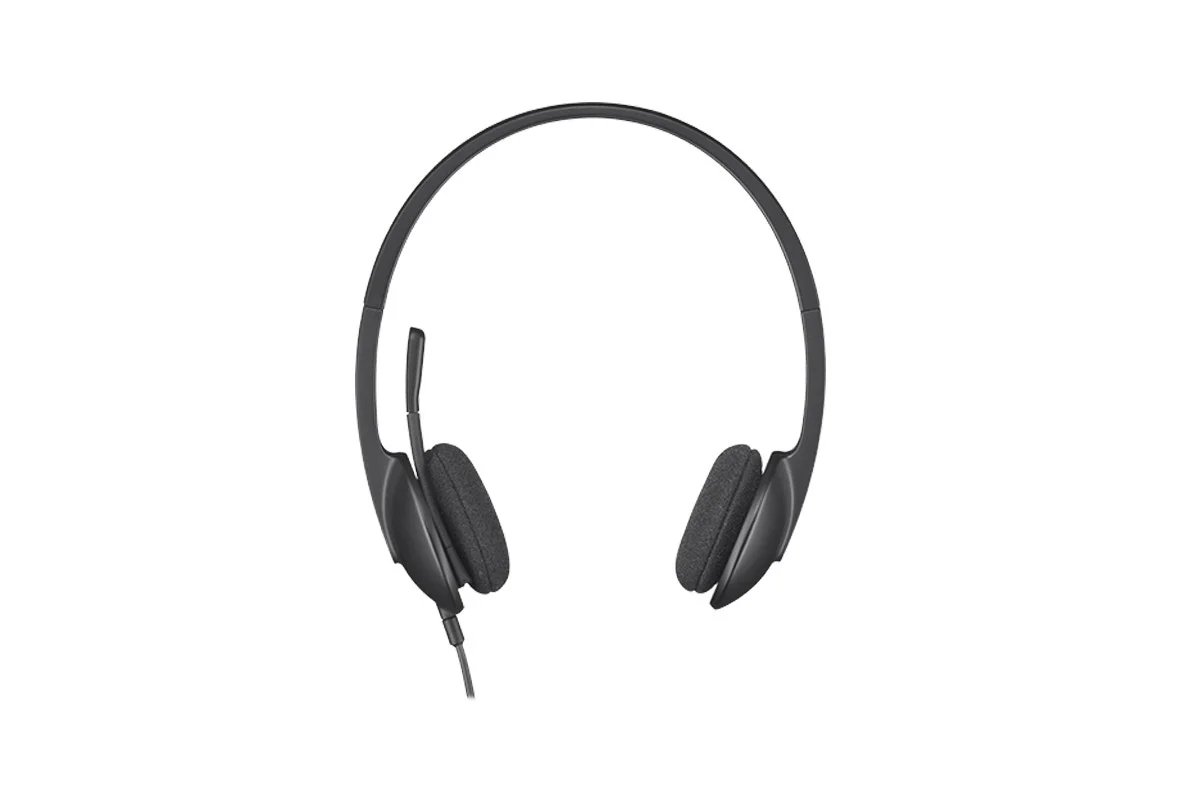 Logitech H340 USB Headset with Noise-Cancelling Mic - Black - Image 2