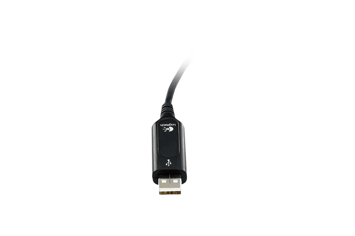 Logitech H340 USB Headset with Noise-Cancelling Mic - Black - Image 4