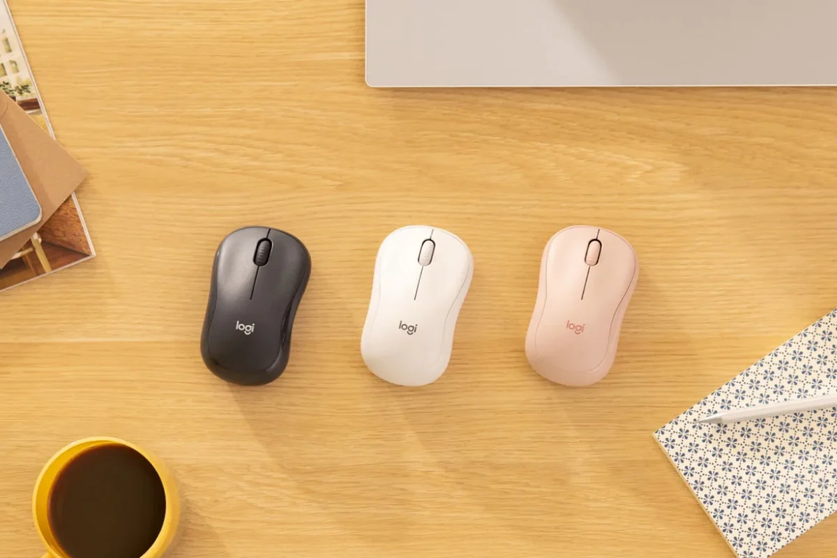 Logitech M240 Silent Wireless Mouse - Ergonomic Off White Design - Image 7