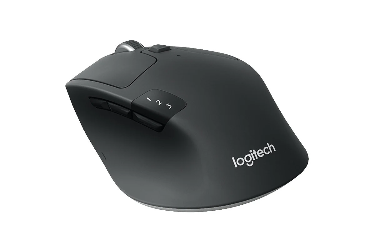 Logitech M720 Triathlon Wireless Mouse - Multi-Device, Ergonomic Design - Image 2