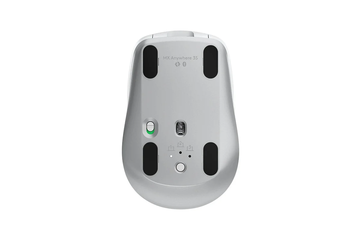 Logitech MX Anywhere 3S Wireless Mouse - Compact Pale Grey Design - Image 7
