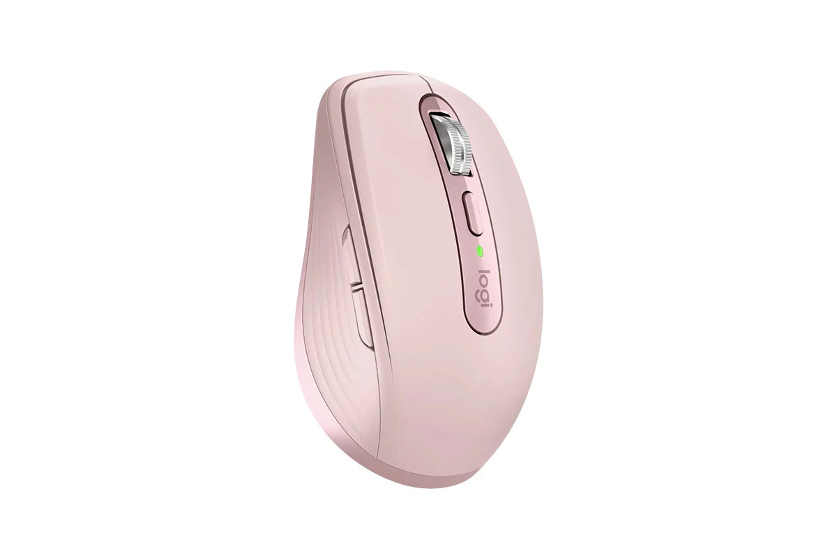 Logitech MX Anywhere 3S Wireless Mouse - Rose, Silent Clicks, Multi-Device - Image 2