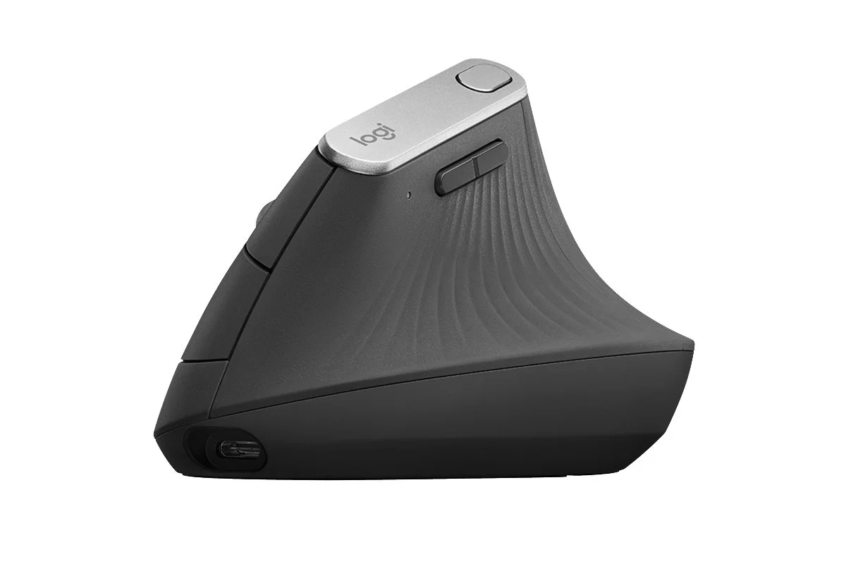 Logitech MX Vertical Ergonomic Mouse - 57° Angle, 4000 DPI Sensor