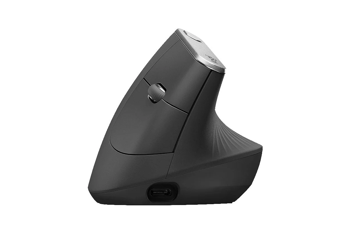 Logitech MX Vertical Ergonomic Mouse - 57° Angle, 4000 DPI Sensor - Image 2