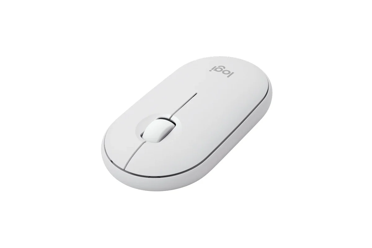 Logitech Pebble 2 Wireless Keyboard & Mouse Combo - Sleek White Design - Image 4