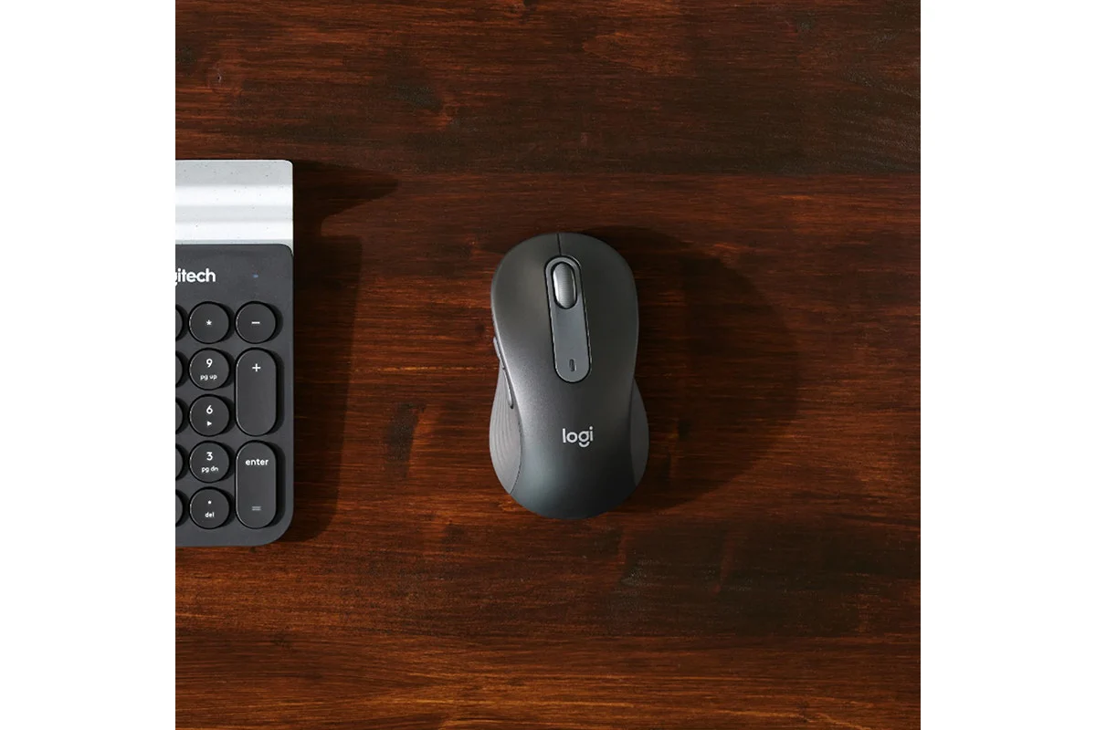Logitech Signature M650 Large Wireless Mouse - Ergonomic Graphite Design - Image 6