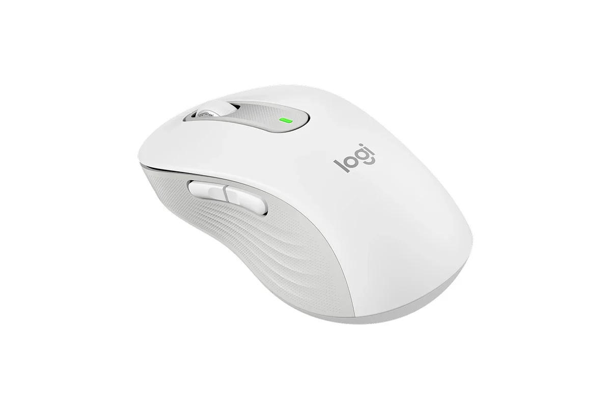 Logitech Signature M650 Large Wireless Mouse - Ergonomic Off White - Image 3
